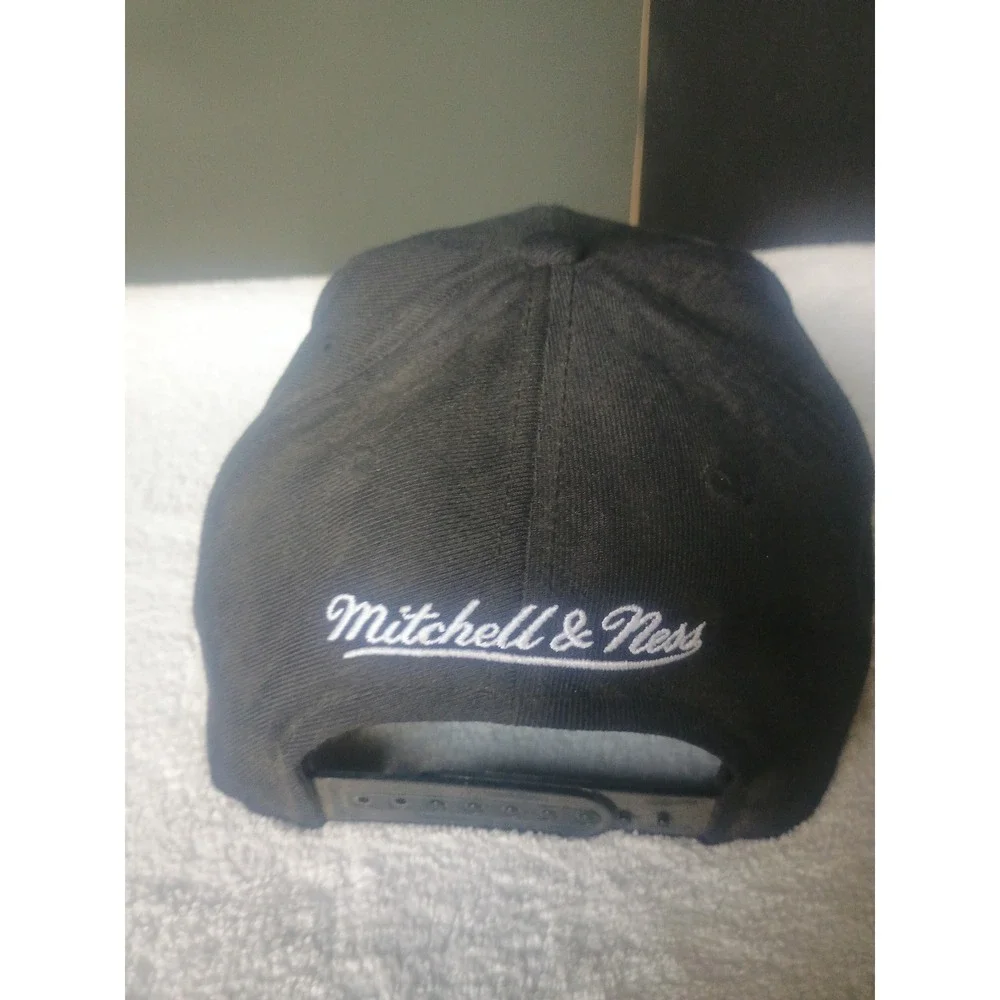 Mitchell & Ness Los Angeles Clippers Snapback Hat 2013 NBA Black Vintage Cap